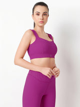 PilatesPro PinkRib Sports Bra