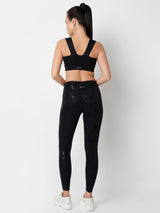 Eclipse Marble Gloss Sports Bra