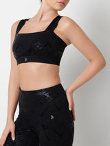 Eclipse Marble Gloss Sports Bra