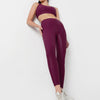 Wine Velocity Gloss Leggings