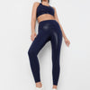 Midnight Navy Gloss Leggings