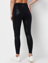 PowerGloss Black Leggings