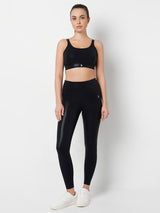 PowerGloss Black Leggings