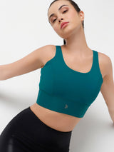 EmeraldFlow Yoga Top