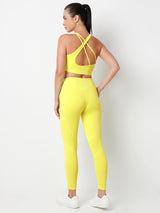 PowerGlow Neon Sports Bra