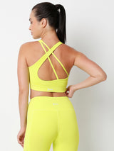 PowerGlow Neon Sports Bra