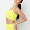 PowerGlow Neon Sports Bra
