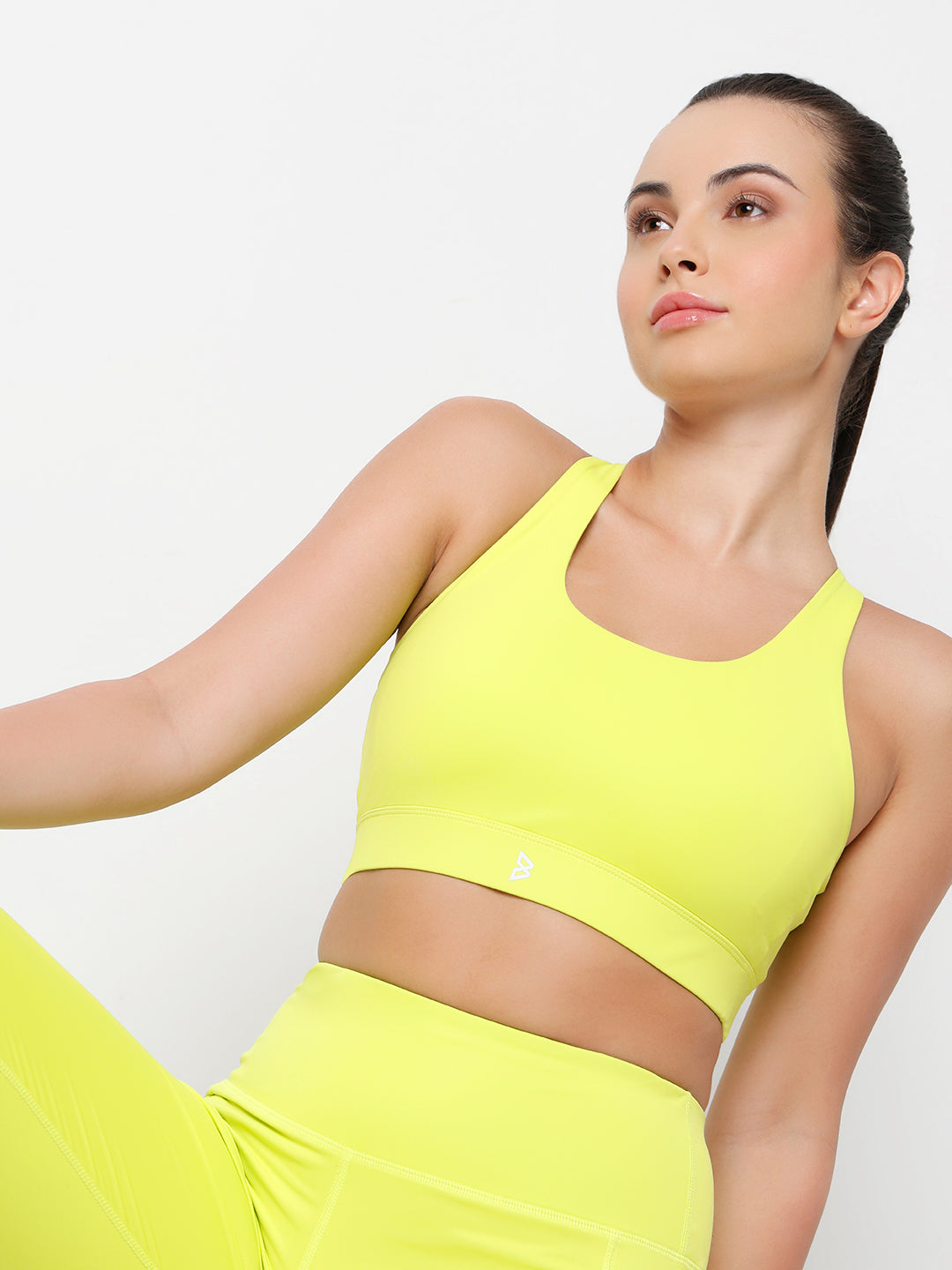 PowerGlow Neon Sports Bra