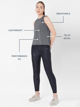 Mirage Grey Tie-up Tank BODD ACTIVE