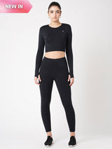Black Essential Leggings BODD ACTIVE