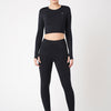 Black Essential Leggings BODD ACTIVE