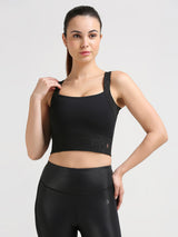 The Perfect Form Black Crop Top