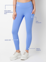 No Excuses Periwinkle Blue Leggings
