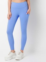No Excuses Periwinkle Blue Activewear Set