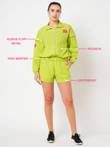 Workin' It Neon Jacket Set BODD ACTIVE