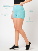 Aquarius Booty Shorts BODD ACTIVE