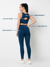 Momentum Shift Teal Activewear Set
