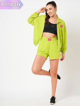 Workin' It Neon Jacket Set BODD ACTIVE