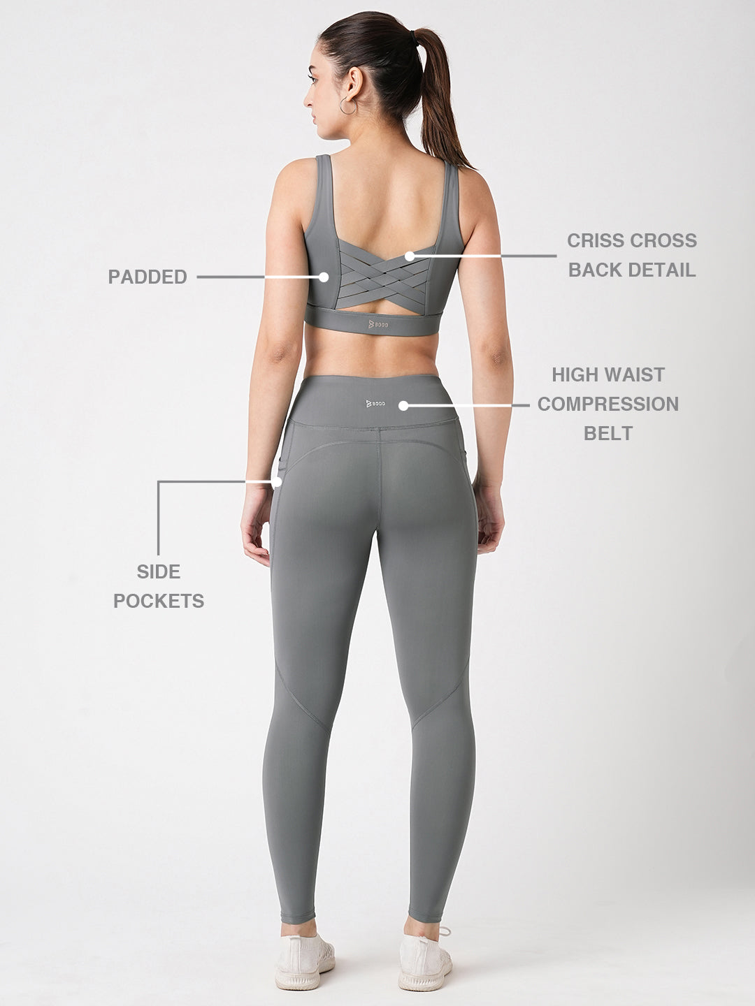Grey Essential Set BODD ACTIVE