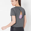 Smokey Grey Boxy Tee BODD ACTIVE