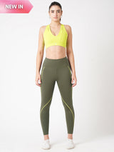 Workin' It Out Olive Essential Leggings BODD ACTIVE
