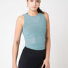 Aqua Teal Tie-Up Tank BODD ACTIVE