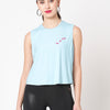 Gin Or Gym Blue Tank BODD ACTIVE
