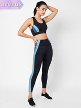 Black And Teal Leopard Wave Set BODD ACTIVE