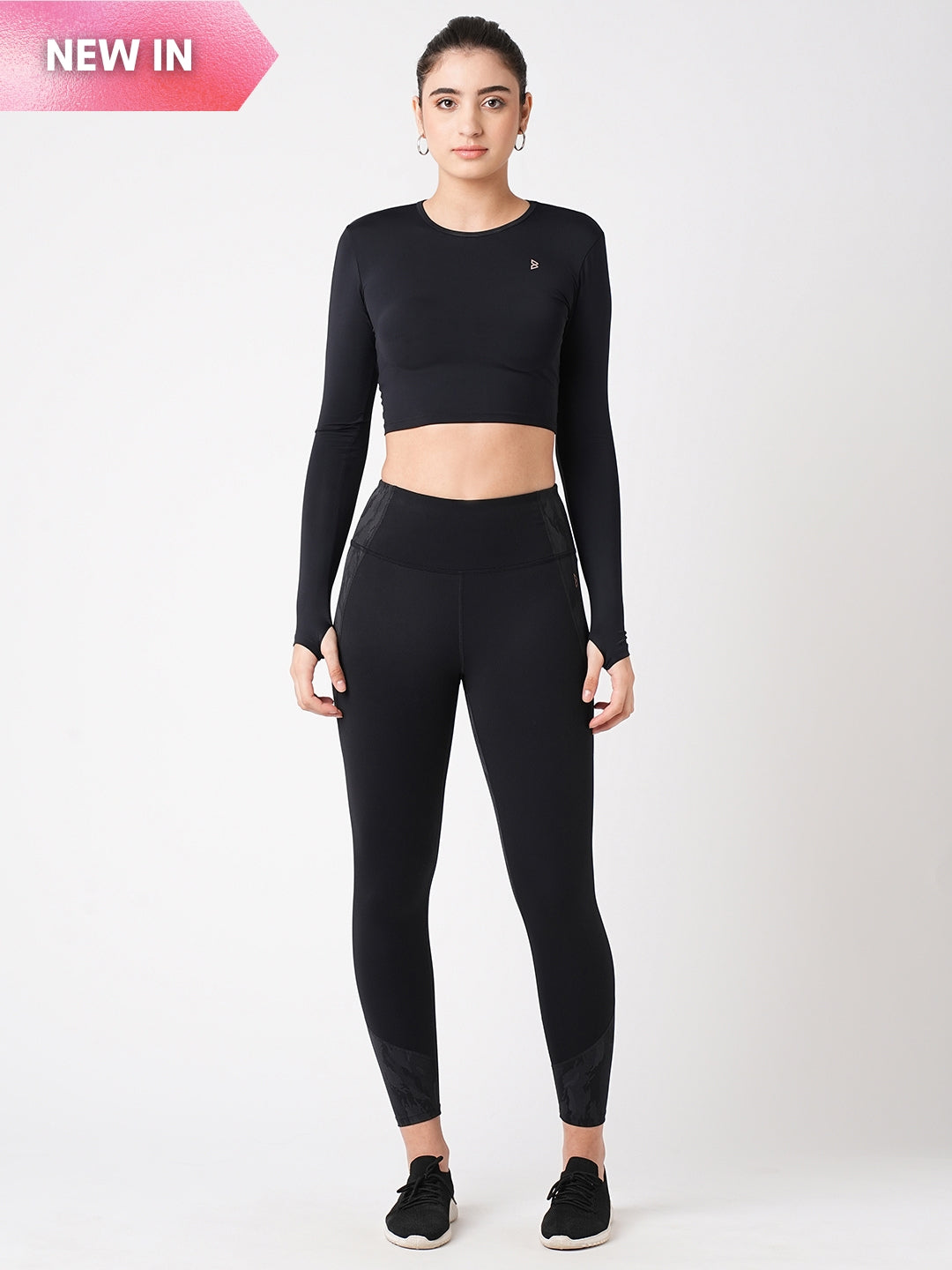 Back Print Colourblock Leggings BODD ACTIVE