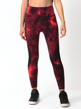 Ruby Wine Tie-dye Hoodie Set boddactive.com