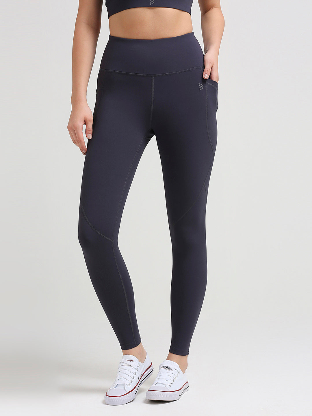 Focus On Me Grey Leggings