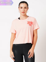 Vibes Don't Lie Peachy Tee BODD ACTIVE