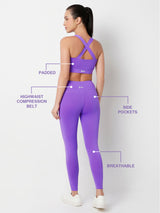 VioletFlow Cross Back set