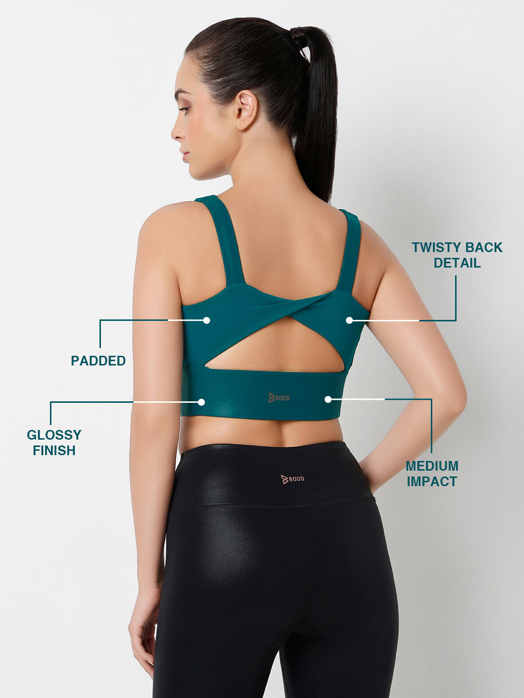 EmeraldFlow Yoga Top