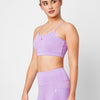 Lavender Haze Essential Strappy Sports Bra BODD ACTIVE