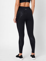 Black Marble High Waist Leggings boddactive.com