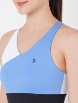 Vista Blue Performance Sports Bra boddactive.com