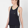 Black Mesh And Neon Sports Bra + Tank BODD ACTIVE