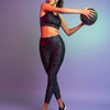 Black All Marble Leggings BODD ACTIVE