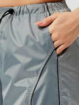 Celestial Silver Parachute Pants