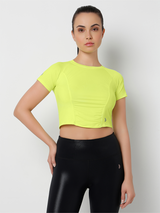 GlowForm Neon Crop Tee