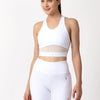 Star White Crop Top BODD ACTIVE