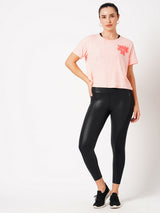 Vibes Don't Lie Peachy Tee BODD ACTIVE