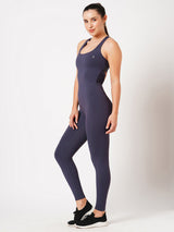 Functional Grey Cosmo Bodysuit BODD ACTIVE