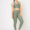 Jade Green Glossy Leggings BODD ACTIVE