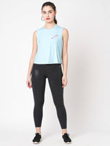 Gin Or Gym Blue Tank BODD ACTIVE