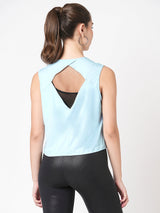 Gin Or Gym Blue Tank BODD ACTIVE