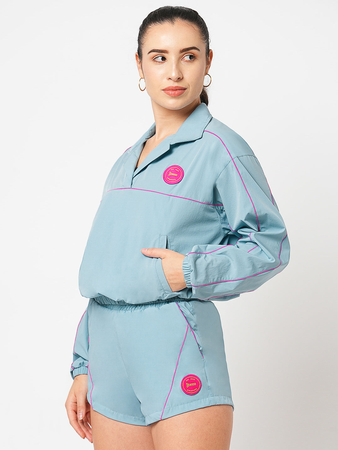 Too Blessed Jacket Set BODD ACTIVE