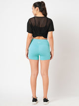 Aquarius Booty Shorts BODD ACTIVE