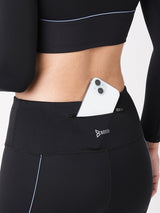 Black & Blue Endurance Leggings BODD ACTIVE